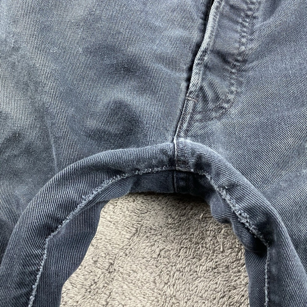 Levis 551 Straight Leg Jeans Mens 32x30 Black Denim‎ Button Fly Mid Rise - Picture 7 of 15